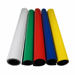 Folia ferromagnetyczna z laminatem