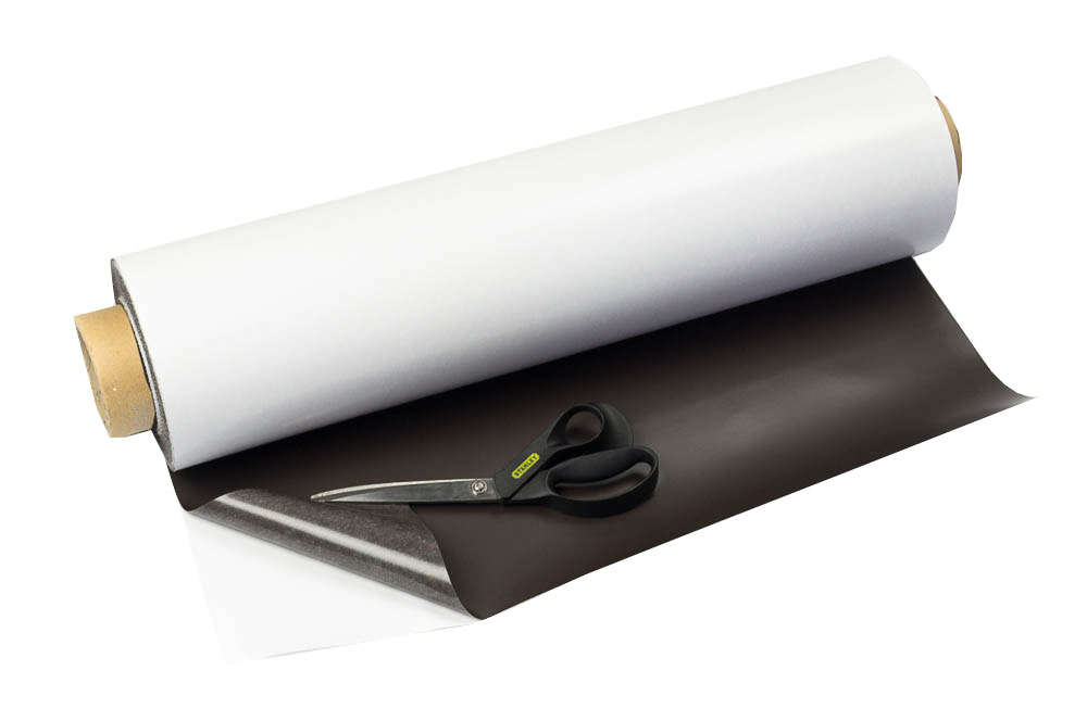 Folia ferromagnetyczna stalowa tablica z klejemHF40-1 SUPER MOCNA 61x100