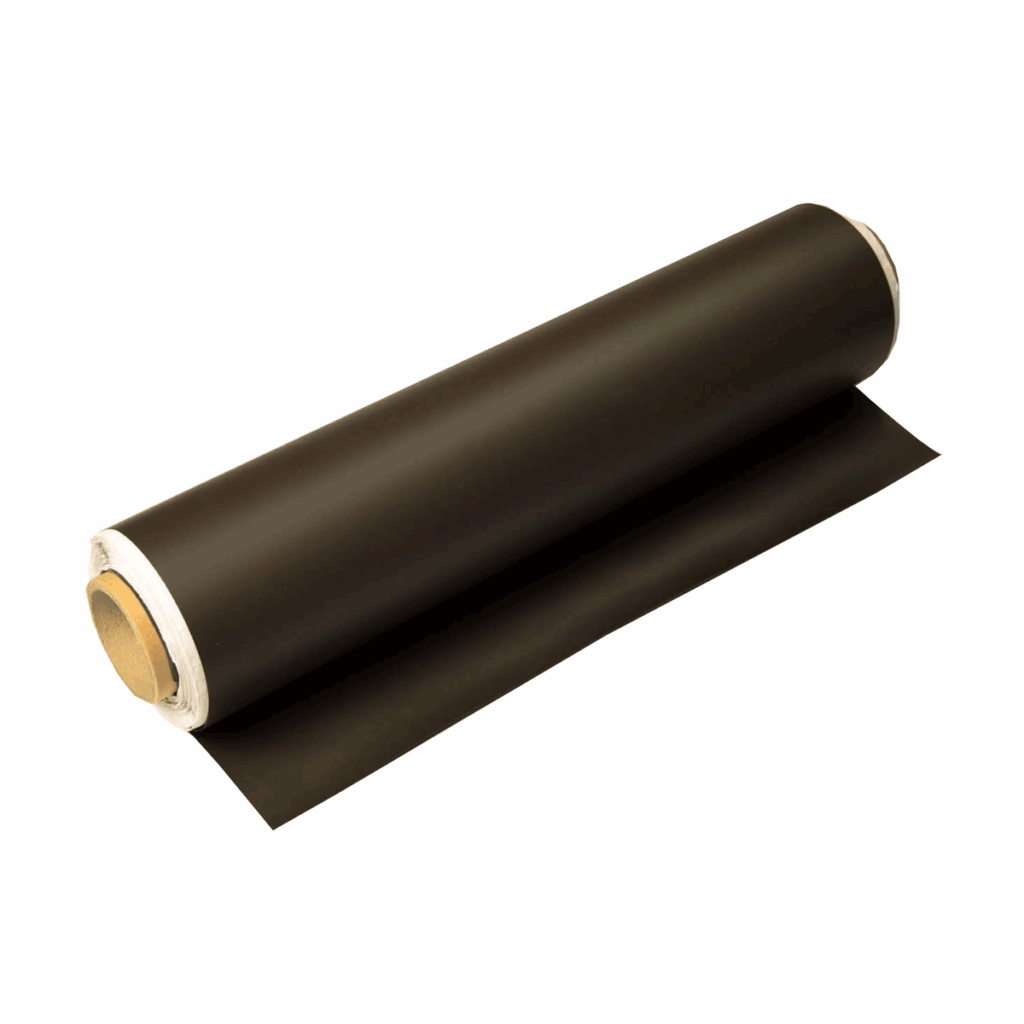 Folia ferromagnetyczna stalowa RS-0,5 mm bez pokrycia, bez kleju 610x100