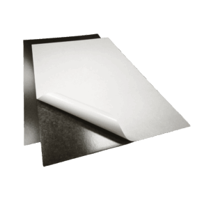 Arkusz A4 folia magnetyczna magnes 0,4 mm z klejem