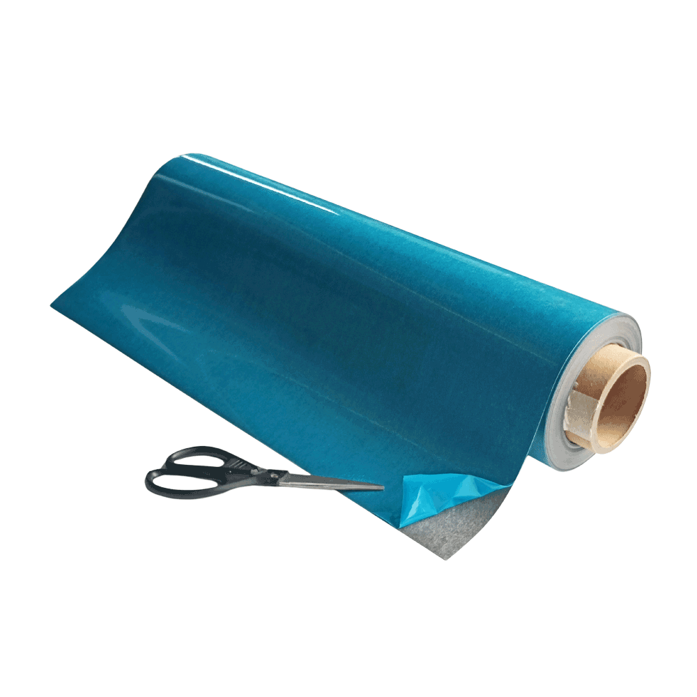 Folia ferromagnetyczna 610x1000mm o grubości 0,5 mm mocnym z klejem