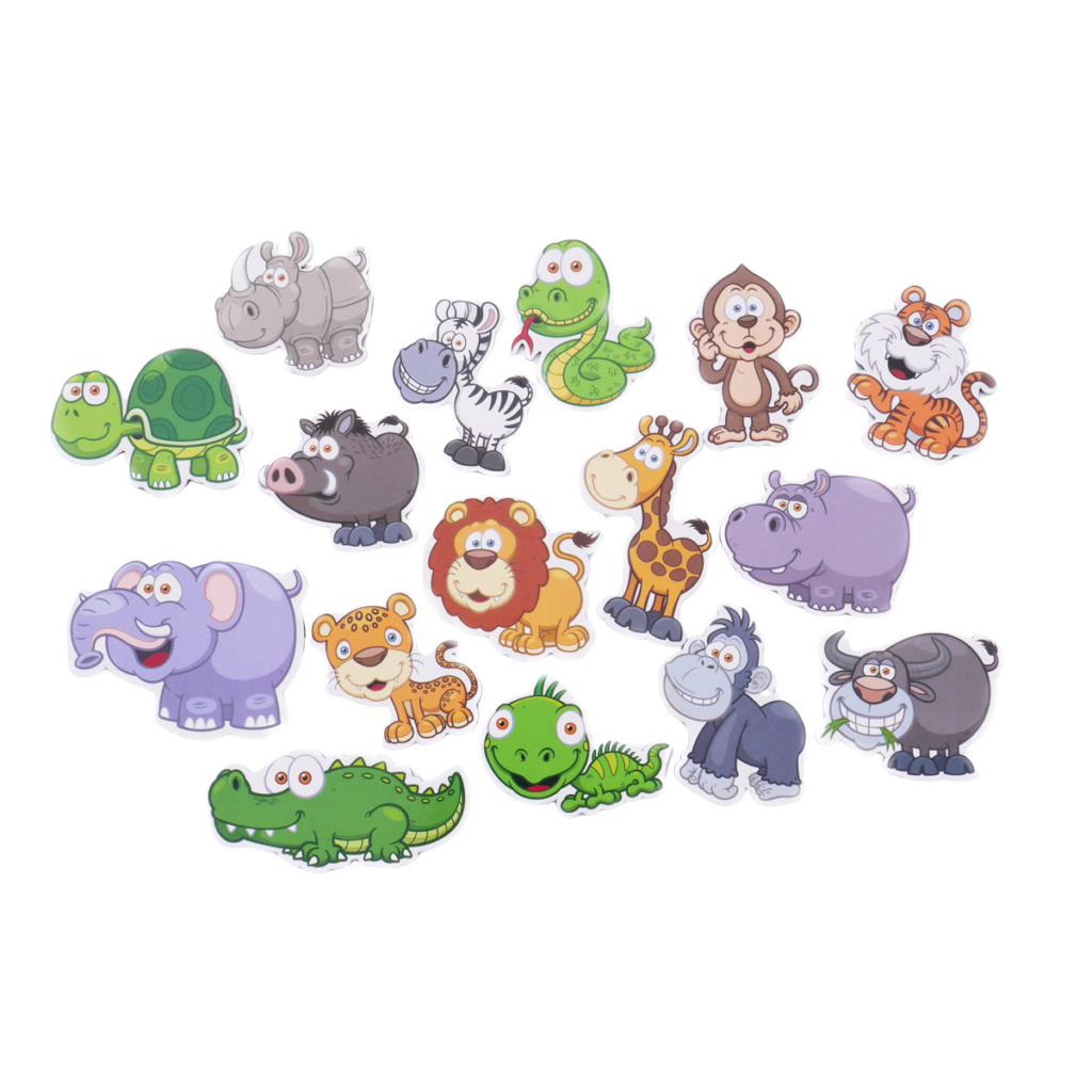 Magnesy - płaskie BAJKOWE AFRYKA