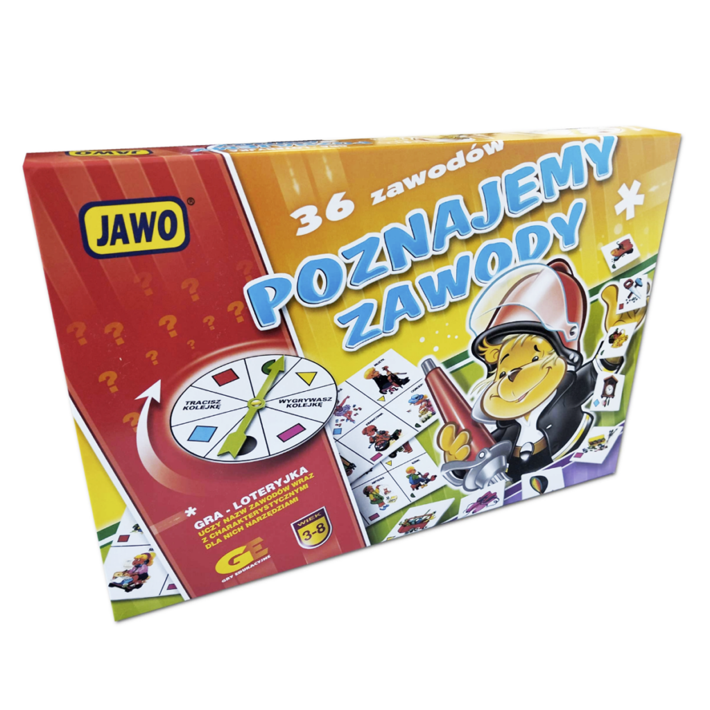 Gra planszowa/edukacyjna - Poznajemy zawody
