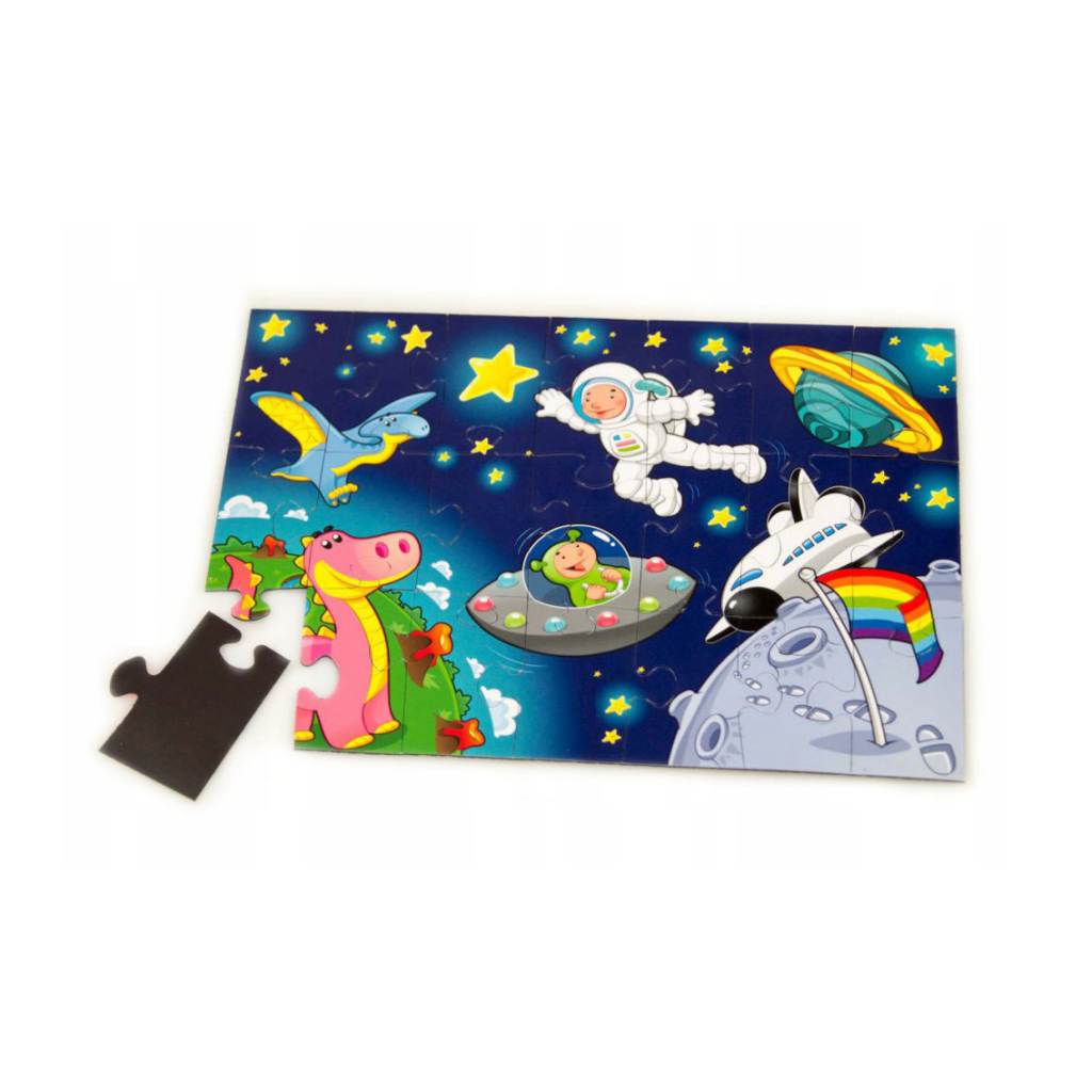 Puzzle magnetyczne - KOSMOS / 21 el.