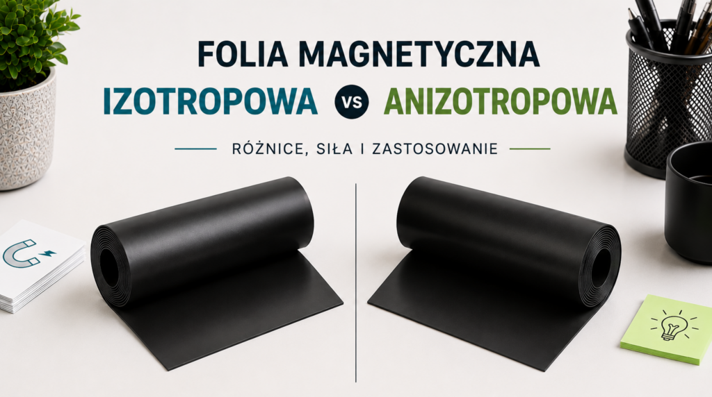 Folia magnetyczna izotropowa czy anizotropowa? Różnice, siła i zastosowanie